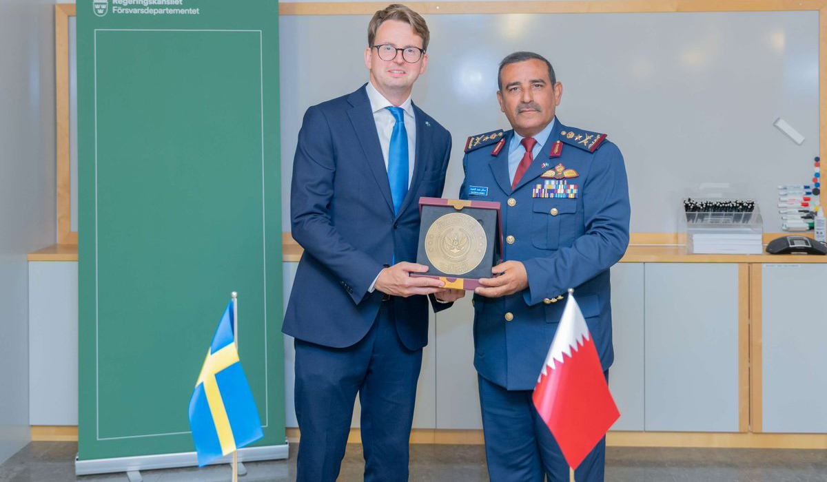 Chief of Staff Meets Swedish State Secretaries for Defence, Civil Defence